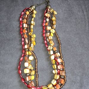 Multicolor Beaded Necklace